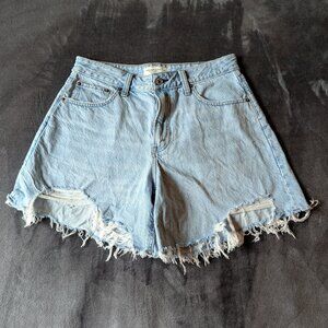 Abercrombie & Fitch Curve Love High Rise Loose Short